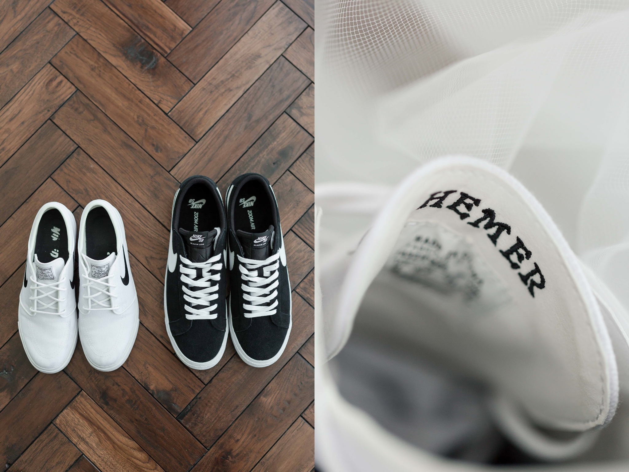 4-his-and-hers-nike-wedding-shoes - Maison Photography Blog