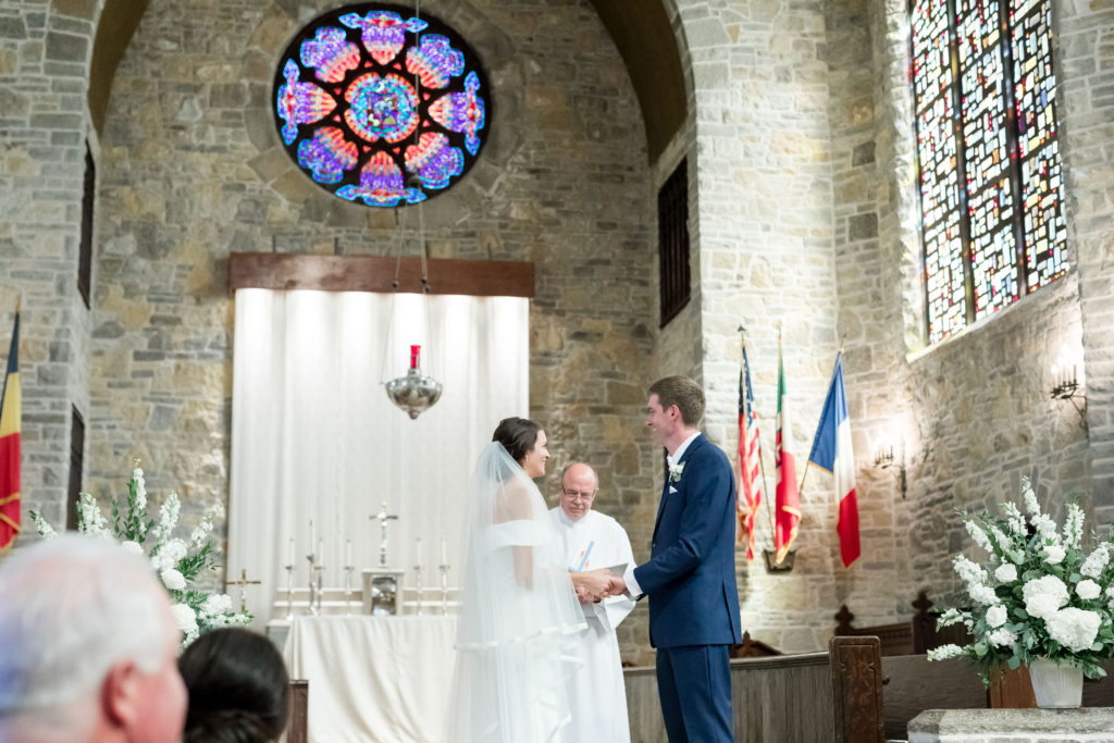 St. John's Delafield, WI Wedding ceremony.