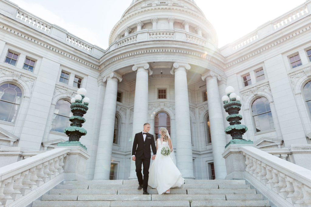 Madison State Capitol Wedding.