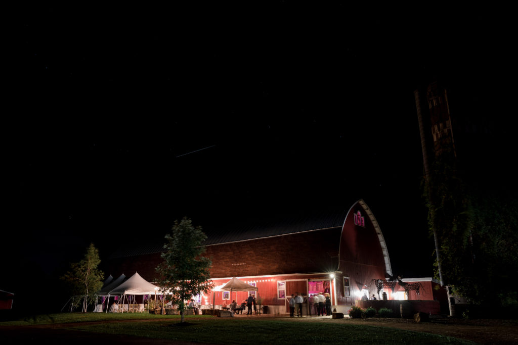 Sugarland Barn wedding reception in Arena, Wisconsin.