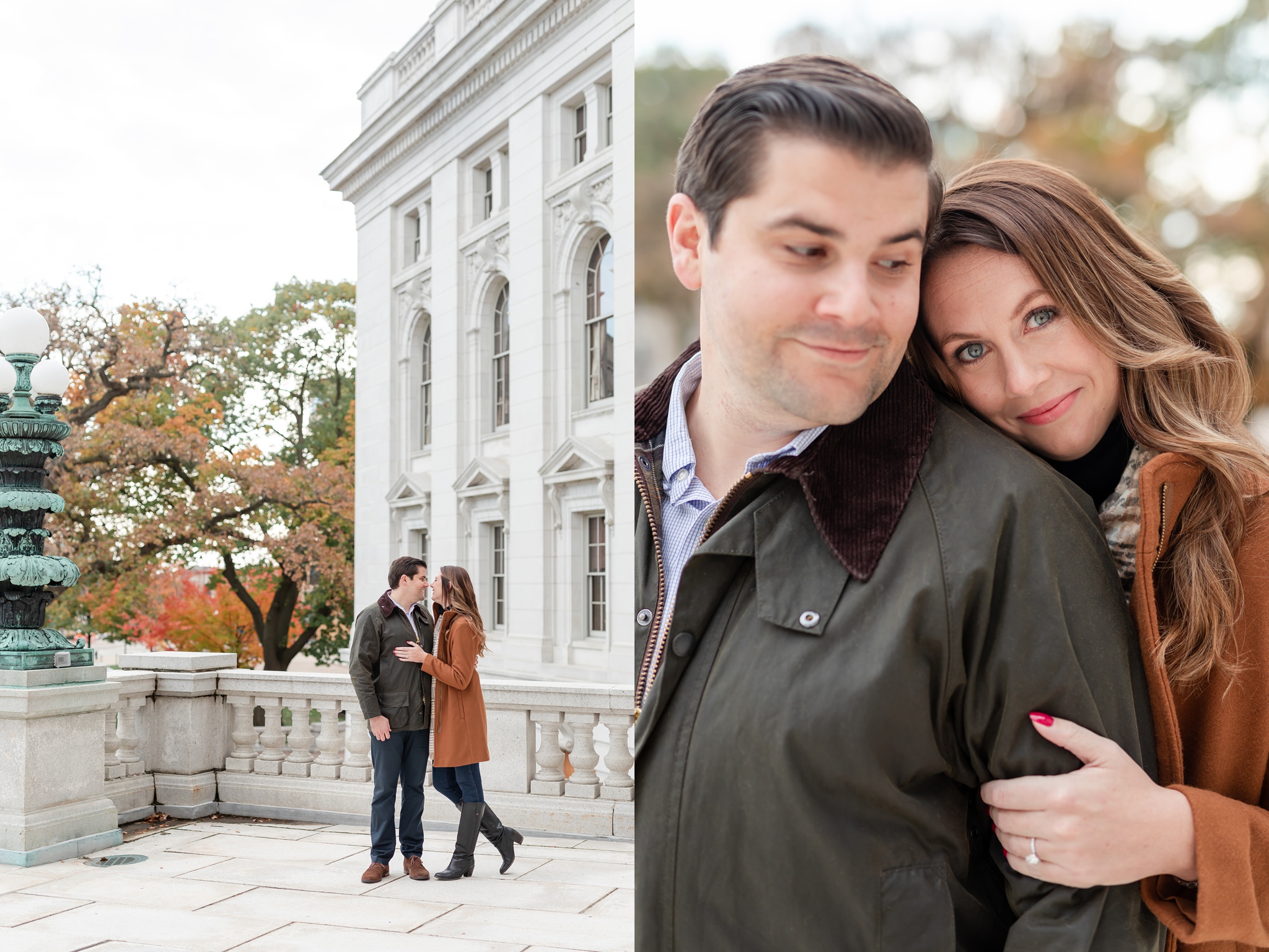 fall-engagement-session-wi-state-capitol