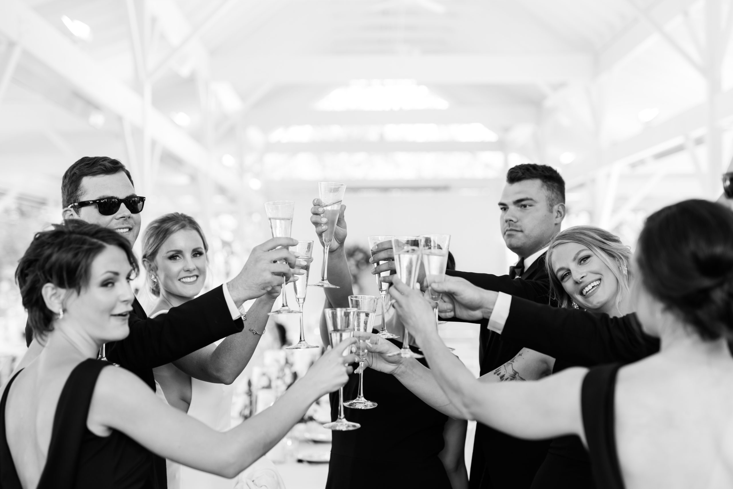 wedding-party-toast