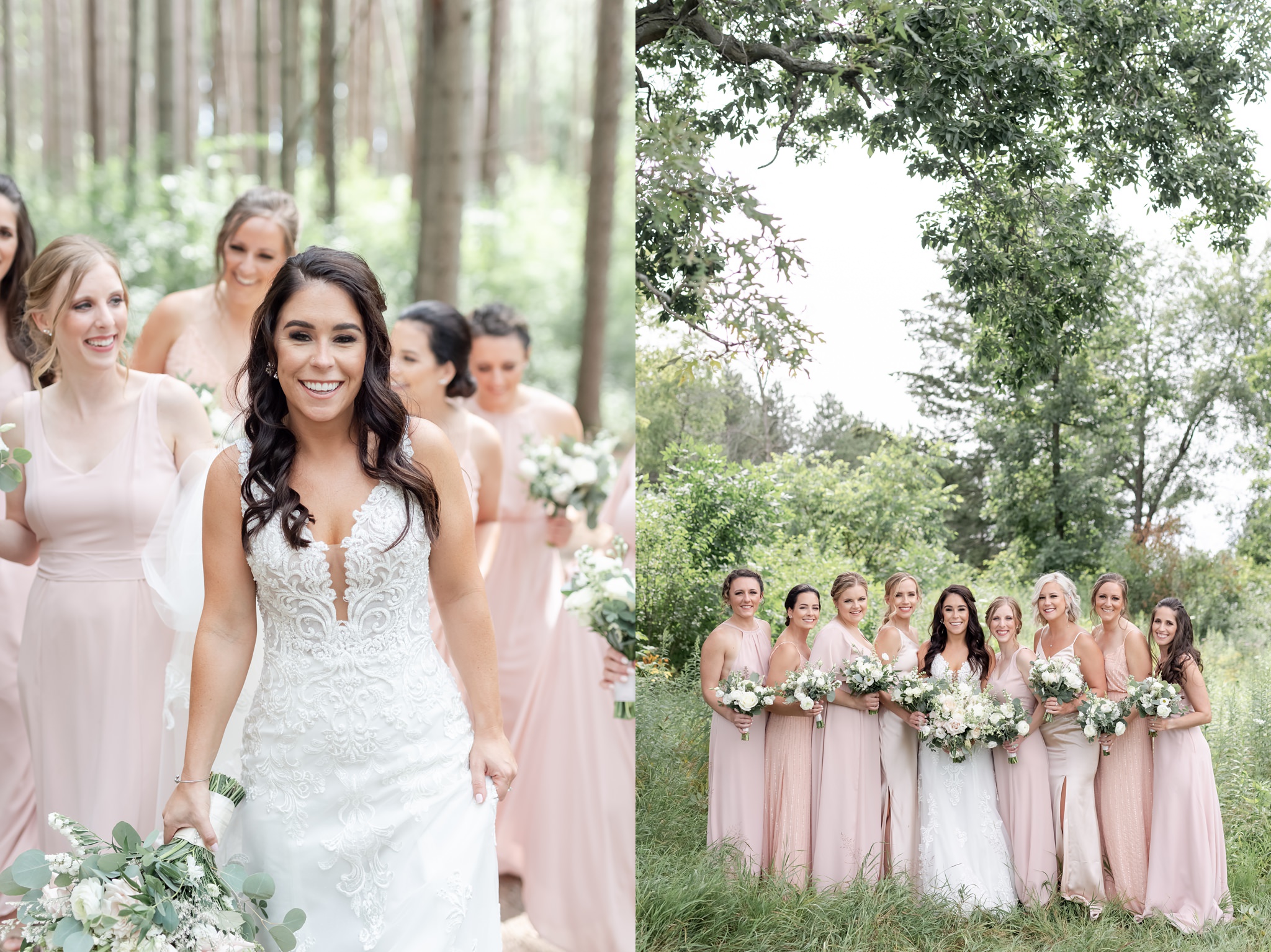 pastel-pink-bridesmaid-dresses