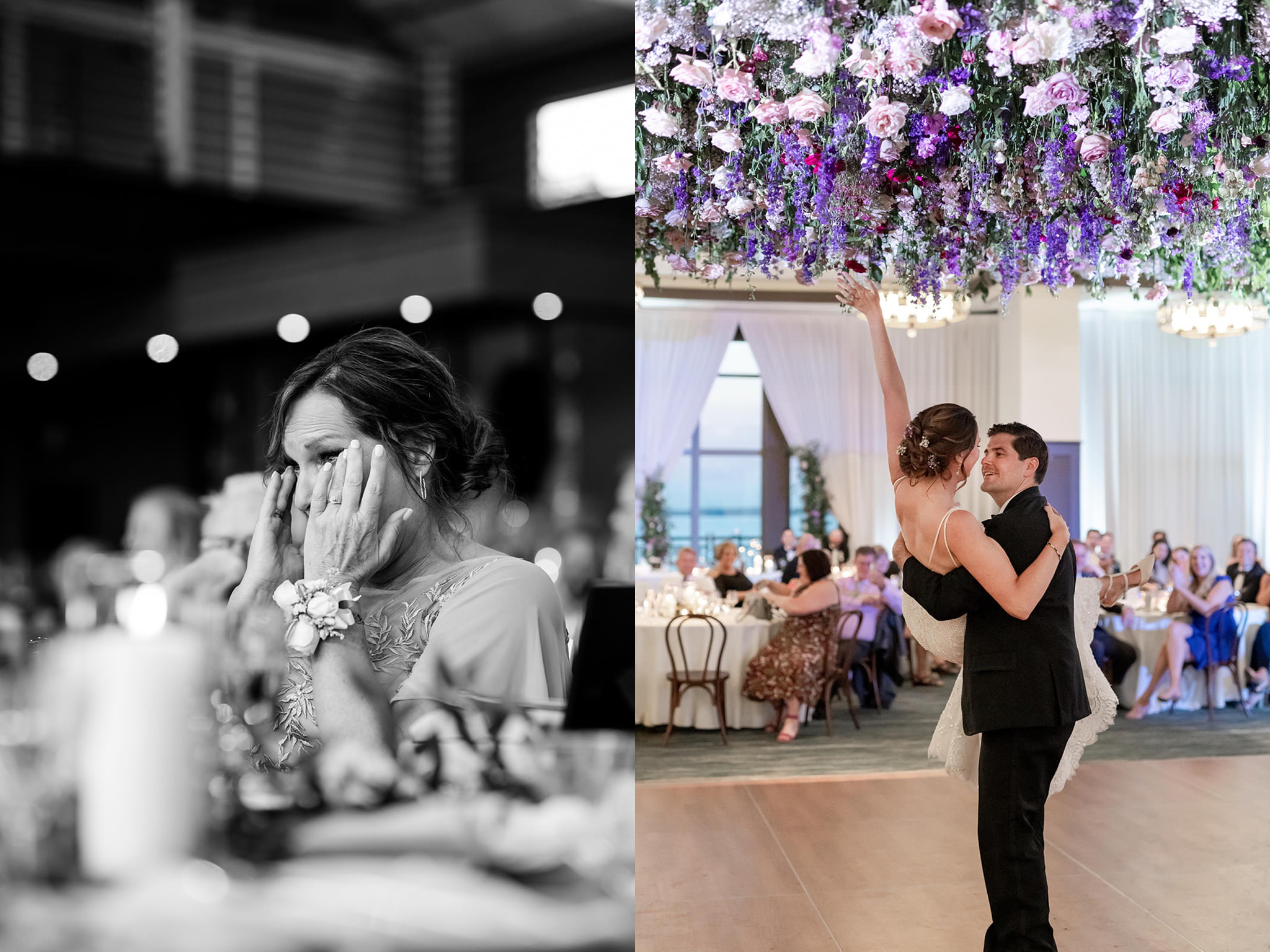 edgewater-hotel-wedding-flower-ceiling