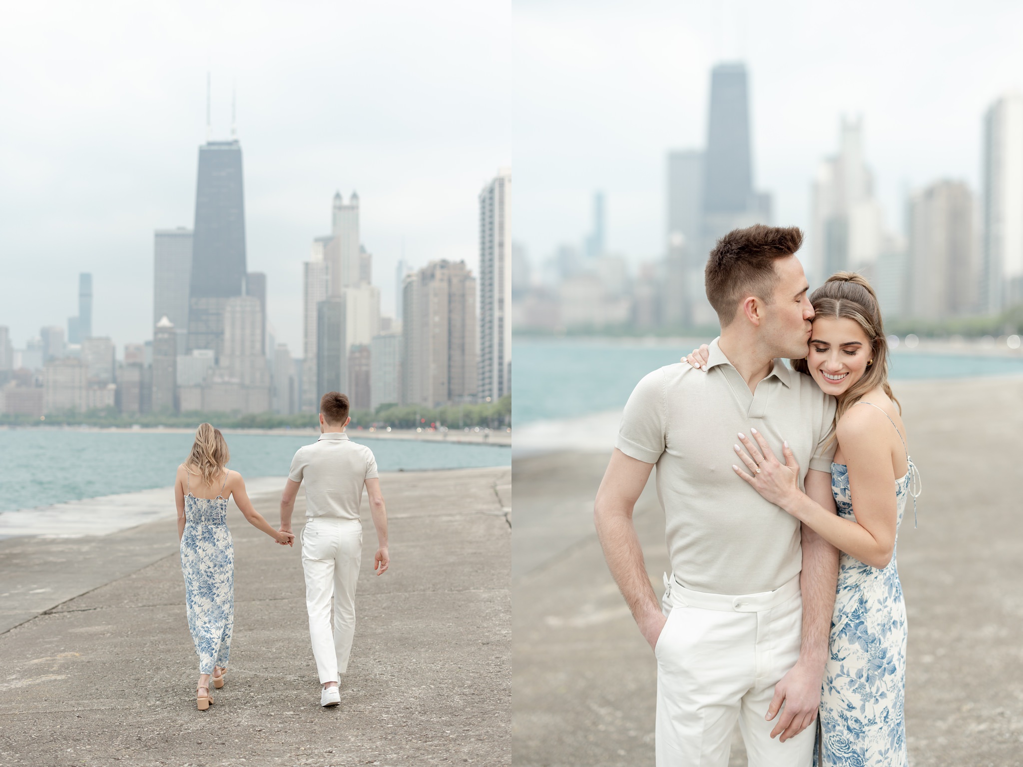 north-avenue-beach-pier-chicago-engagement-photos