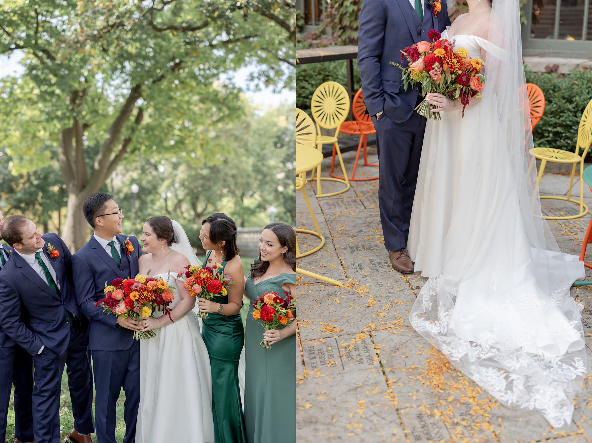 fall-wedding-madison-wi-bridal-party-photos