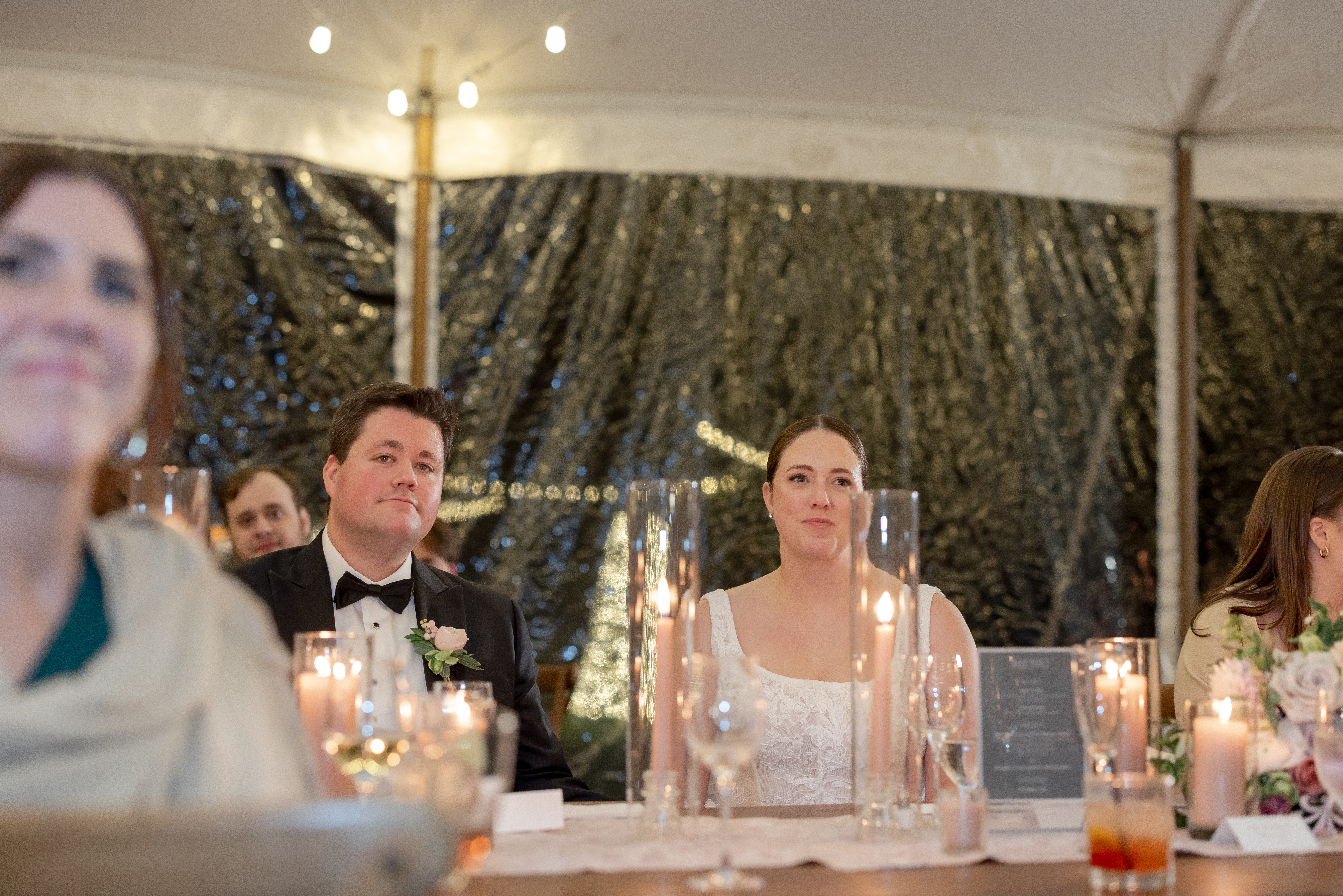 bride-groom-tented-wedding-reception-lake-geneva