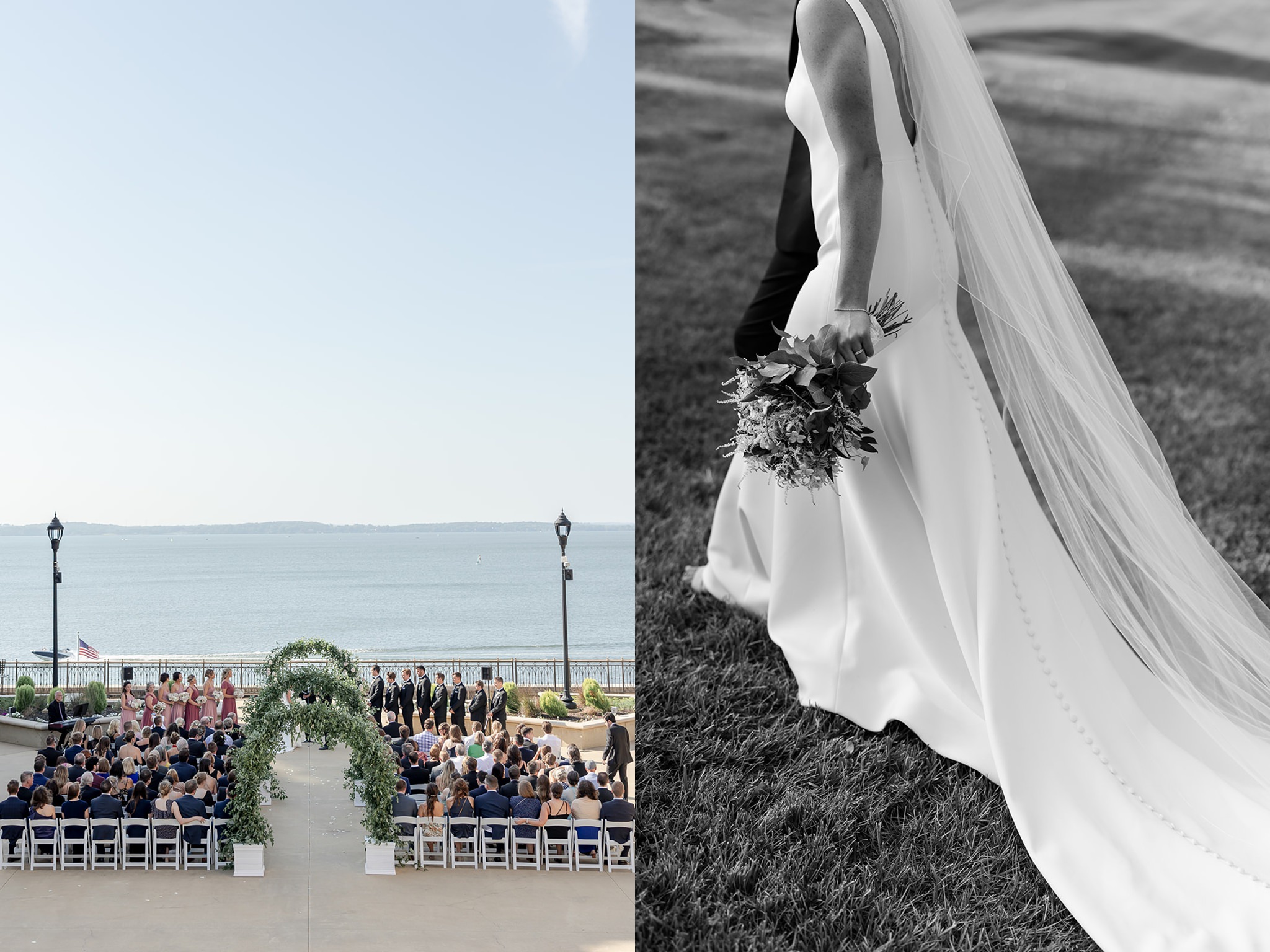 best-wisconsin-wedding-photography-edgewater-plaza-ceremony