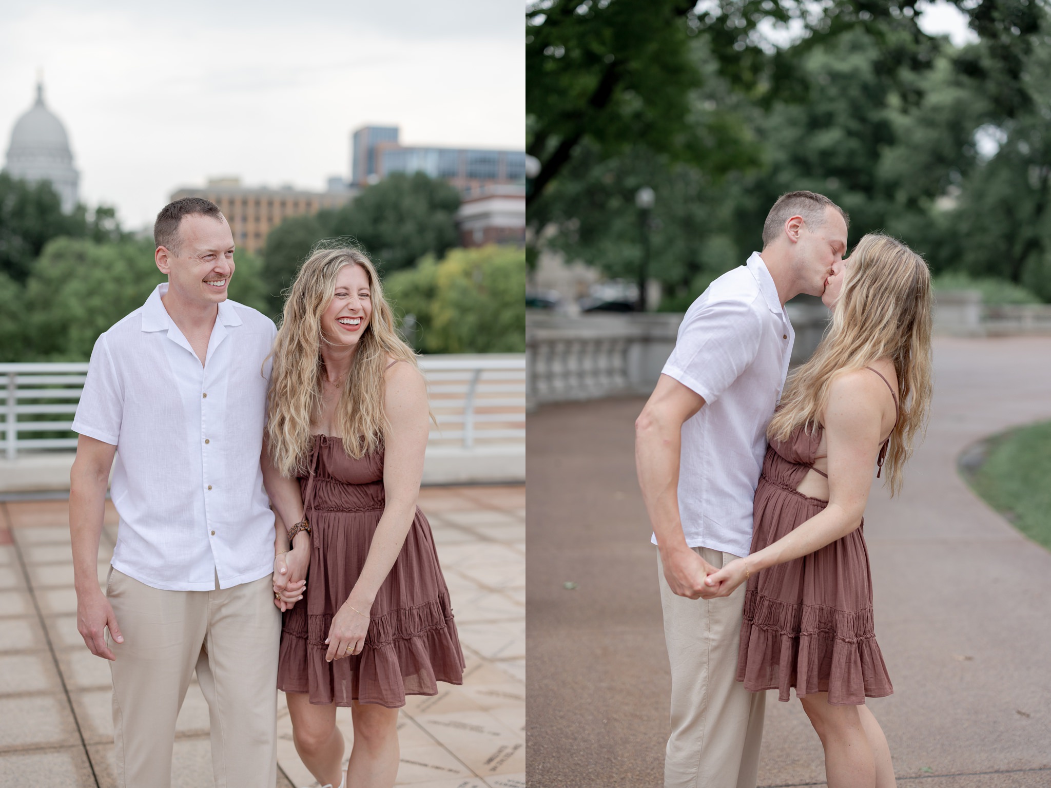 Downtown-Madison-Anniversary-Session-monona terrace